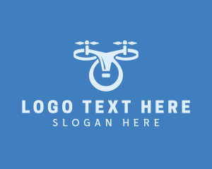 Drone - Aerial Surveillance Drone logo design