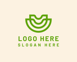 Farmer - Agriculture Farm Letter U logo design