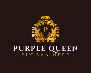 Luxury Elegant Crown logo design