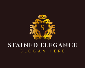 Luxury Elegant Crown logo design