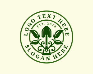 Eco Plant Shovel Logo