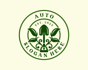Eco Plant Shovel Logo
