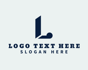 Lettermark - Notary Lawyer Letter L logo design