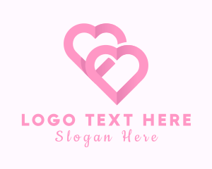 Romantic - Valentine Dating Heart logo design