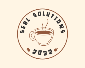 Seal - Hot Coffee Cup Seal logo design