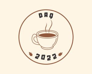 Roasted - Hot Coffee Cup Seal logo design