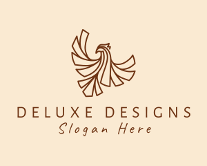 Deluxe - Deluxe Flying Phoenix logo design