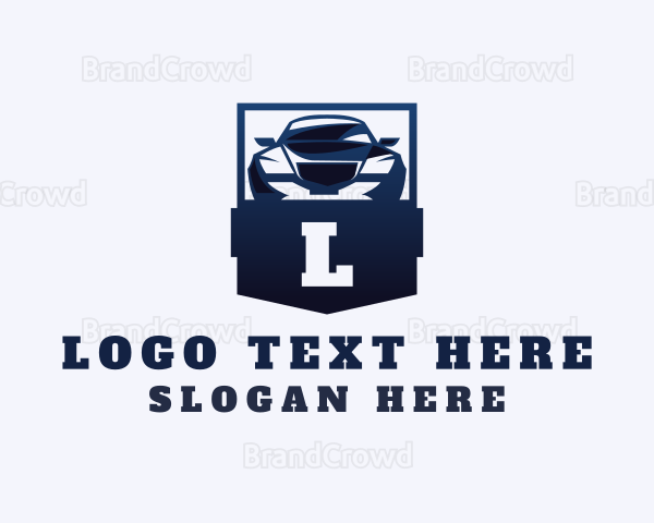 Sports Car Vehicle Logo