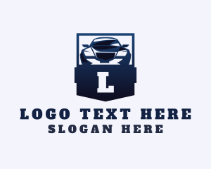 Car - Sports Car Vehicle logo design