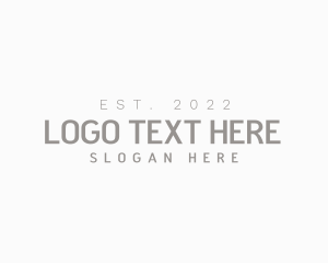 Simple Clean Elegant Wordmark Logo