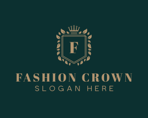 Leaf Shield Boutique logo design