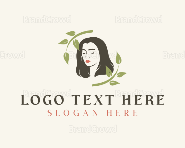 Woman Organic Hair Logo