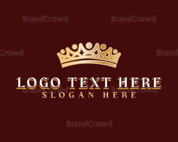 Social People Crown Logo