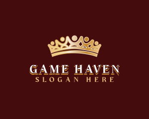 Sovereign - Social People Crown logo design