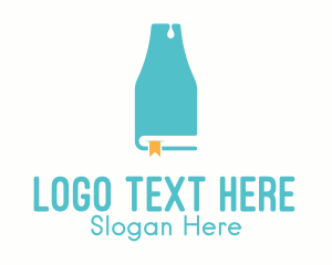 Milk Bottle - Milk Bottle Bookmark logo design