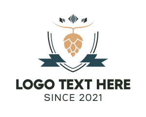 Brewery - Malt Brewery Emblem logo design