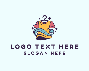 Cleaning - Laundry Clean Shirt logo design