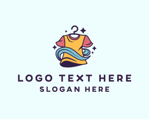 Laundry - Laundry Clean Shirt logo design