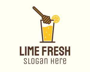 Lime - Lemon & Honey Juice logo design