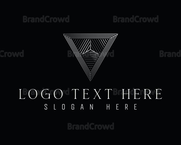 Premium Corporate Triangle Logo