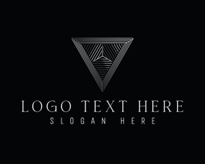 Metallic - Premium Corporate Triangle logo design