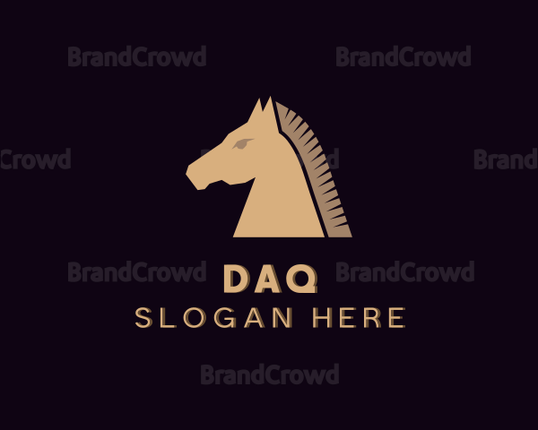 Stallion Horse Animal Logo