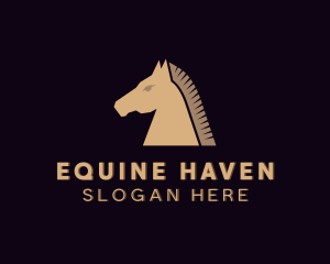 Stallion Horse Animal logo design