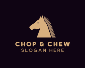 Pony - Stallion Horse Animal logo design