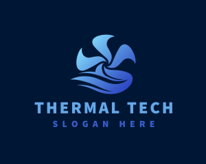 Cold Thermal Propeller logo design