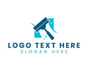 Equipment - Squeegee Wiper Clean logo design