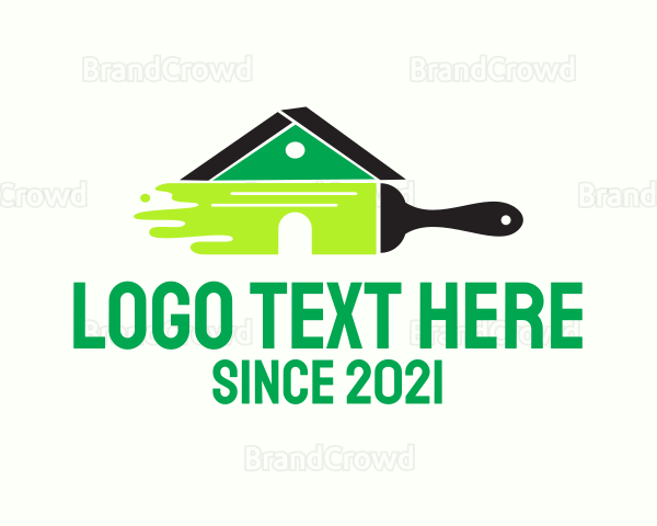 Home Renovation Painter Logo
