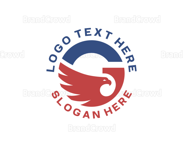 Eagle Flight Letter G Logo