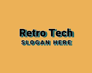 Retro Marketing Business logo design