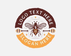 Apothecary - Honey Bee Farm logo design