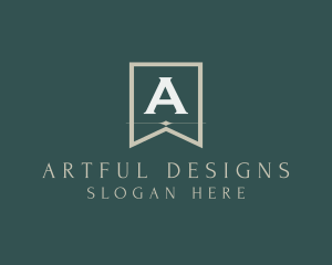 Luxurious Fashion Boutique Banner logo design