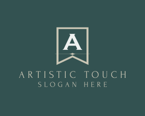 Luxurious Fashion Boutique Banner logo design