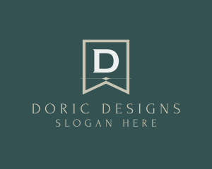 Luxurious Fashion Boutique Banner logo design