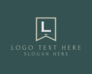 Letter - Luxurious Fashion Boutique Banner logo design