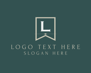 Luxurious Fashion Boutique Banner Logo