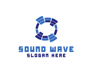 Sound  Music Waves logo design