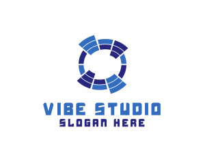 Vibe - Sound  Music Waves logo design