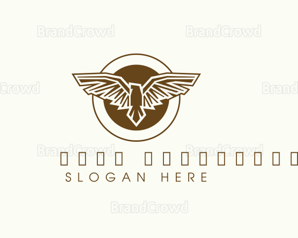 Wildlife Eagle Hunting Logo