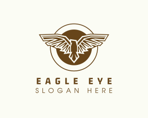 Wildlife Eagle Hunting logo design