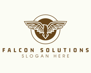 Wildlife Eagle Hunting logo design