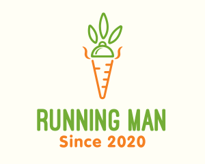 Minimalist - Carrot Food Cuisine logo design