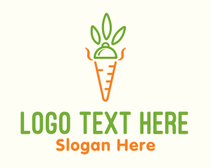 Carrot Food Cuisine Logo