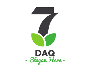 Customer Care - Leaf Number 7 logo design