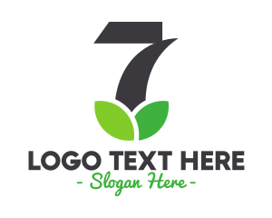 Tea - Leaf Number 7 logo design