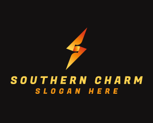 Electrical Power Bolt logo design