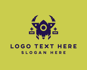 Toy - Robot Game Character logo design